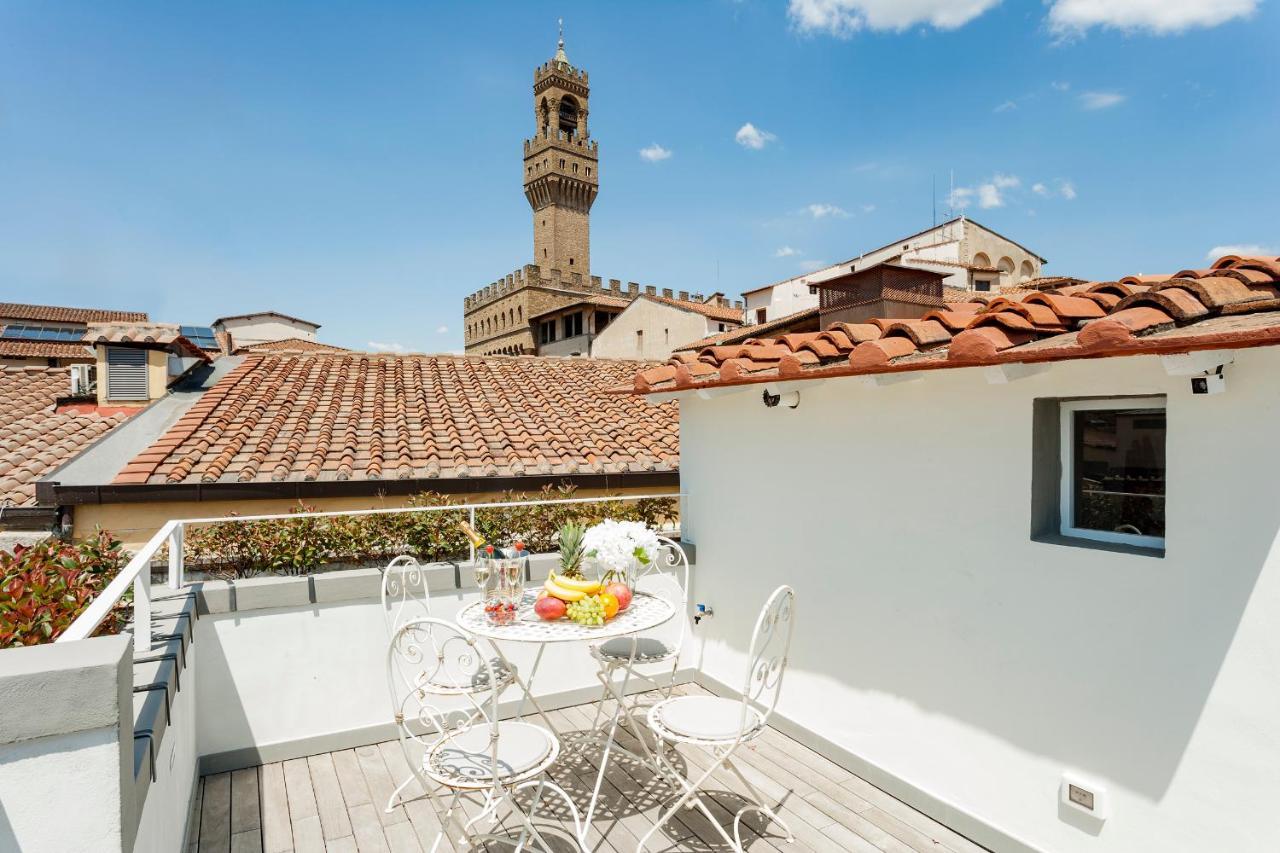 "Palazzo Signoria" Luxury Loft/Apt With Panoramic Terrace Apartman Firenze Kültér fotó