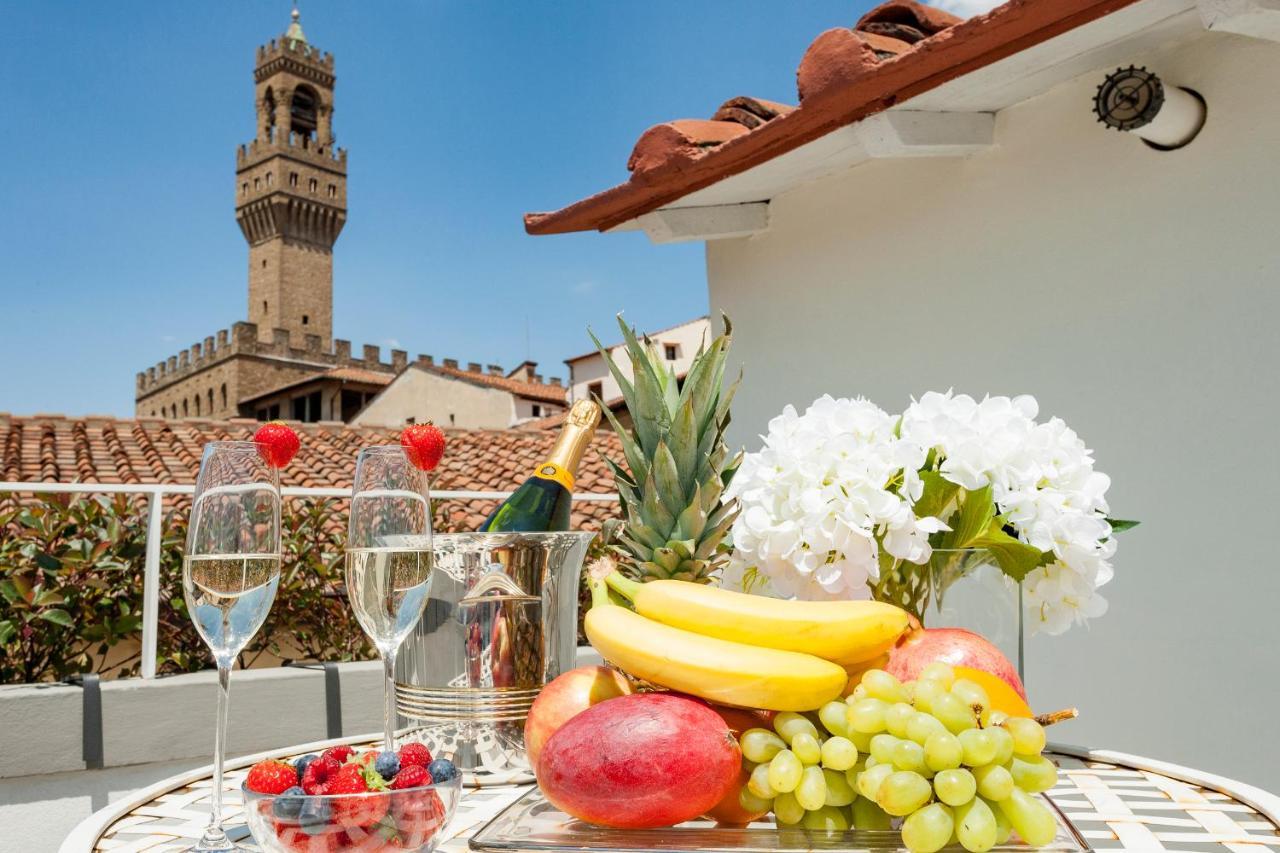 "Palazzo Signoria" Luxury Loft/Apt With Panoramic Terrace Apartman Firenze Kültér fotó